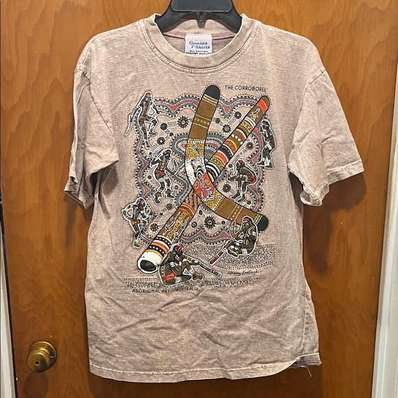 Gooses Other - Men's Short Sleeve Aboriginal Design Tee